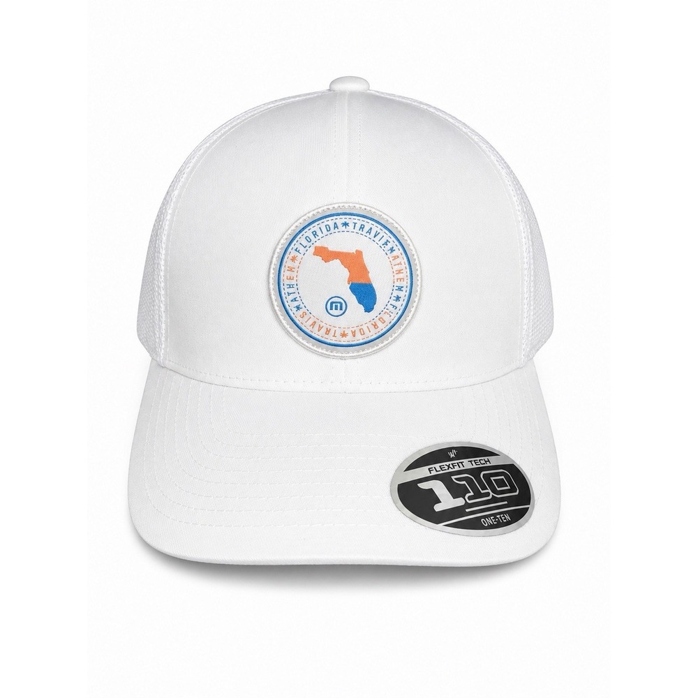 Travis Mathew Later Gator 2.0 Florida Snapback Golf Hat Cap Flexfit Tech 110